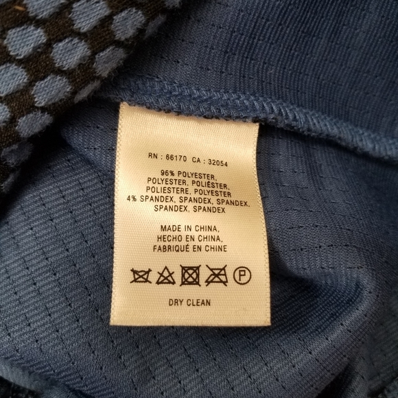 HD IN PARIS Blue Dot Faux Wrap Dress - Picture 8 of 8